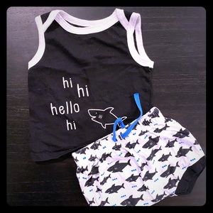 Baby Boy Shark Outfit